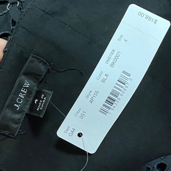 NWT $168 Black Eyelet Jumpsuit - Picture 4 of 4